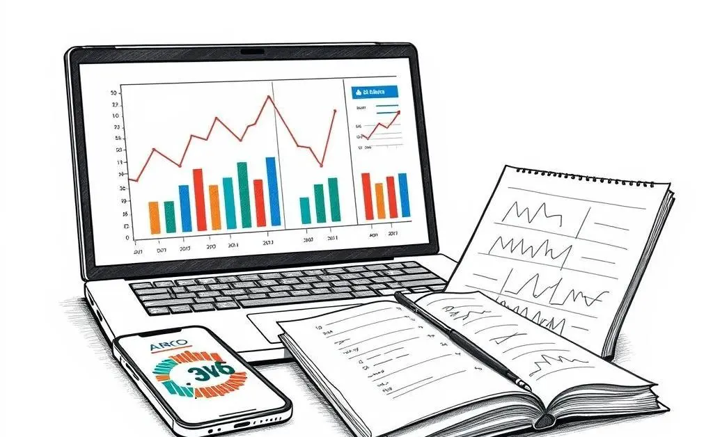 Illustration of modern investment tools