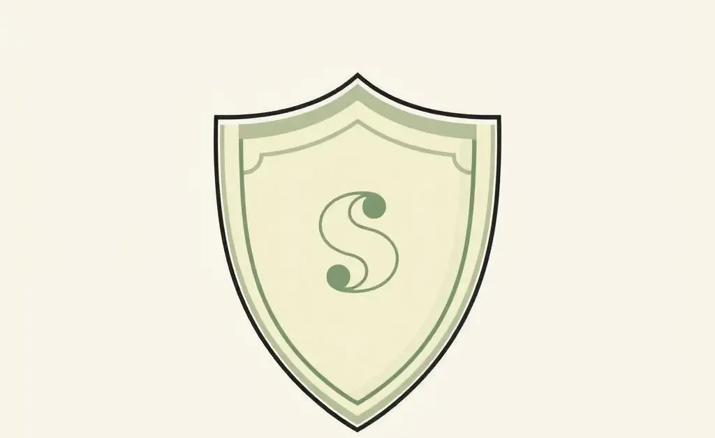 A shield made of dollar bills illustrating financial protection.