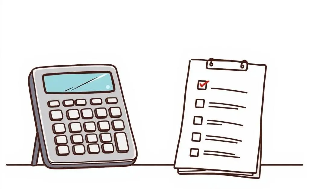 Mortgage calculator and checklist