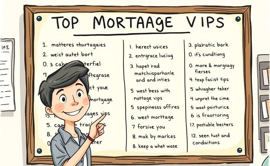 A list of top mortgage tips