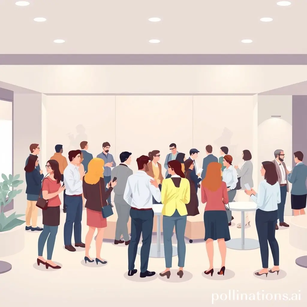 Image of a networking event