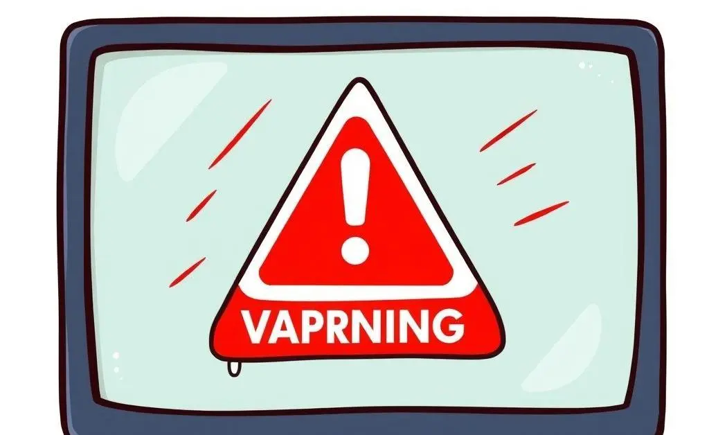 Online scam warning