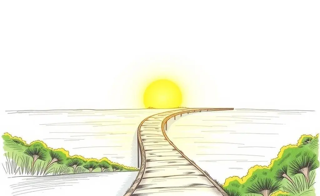 A bridge symbolizing the journey to financial independence.