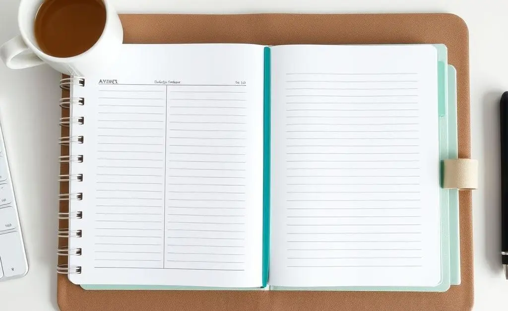 An organized workspace