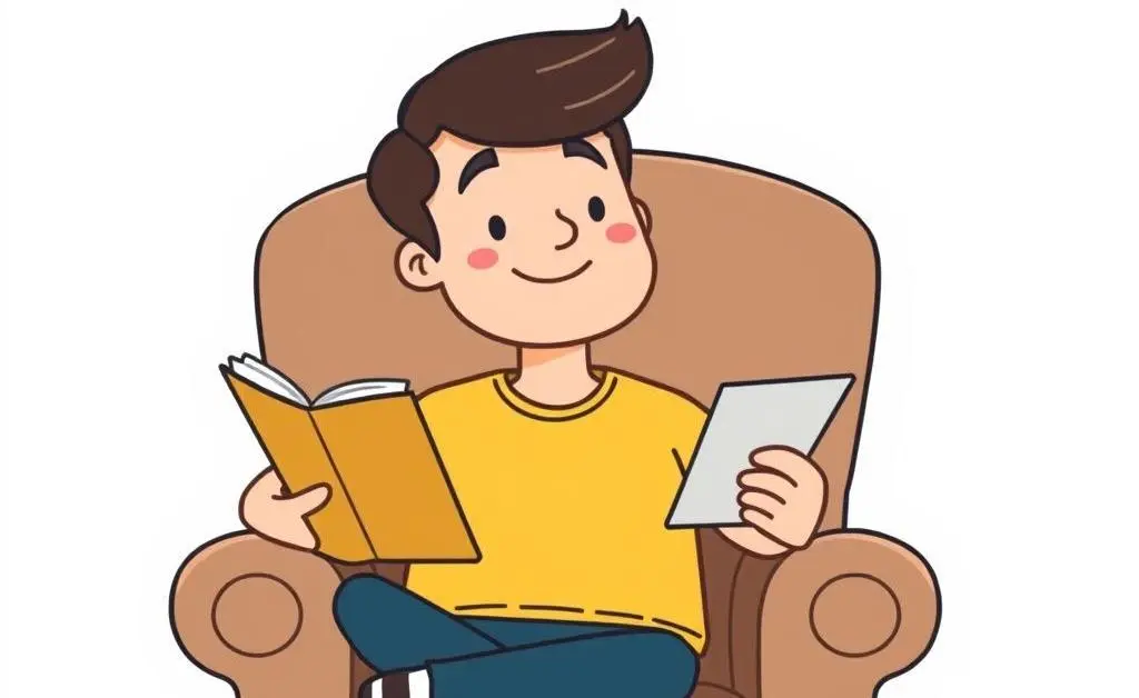 A person relaxed in a chair with a checkbook, symbolizing smooth claim settlement.