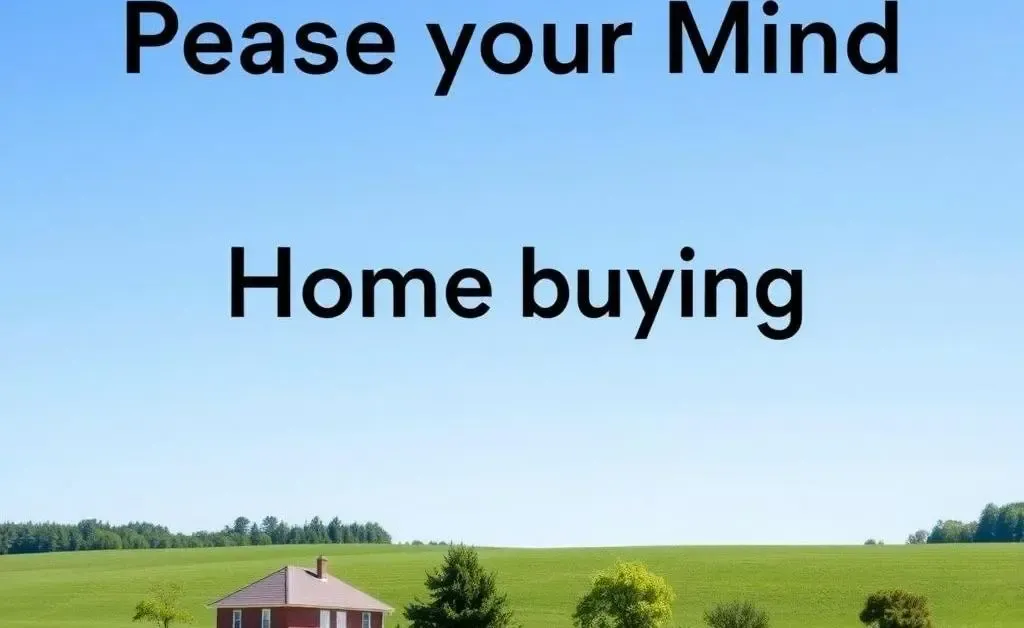 Serene landscape with a small house