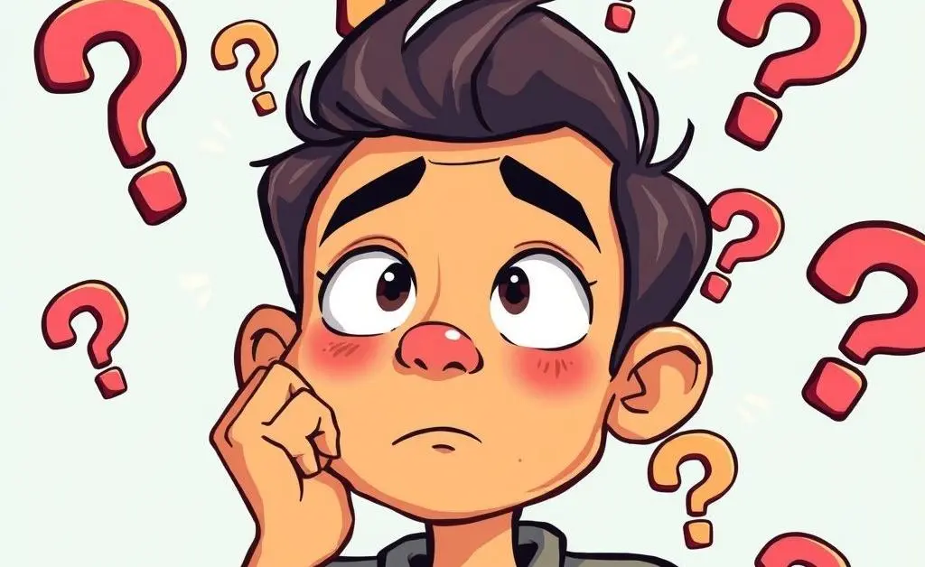 Person pondering health insurance choice