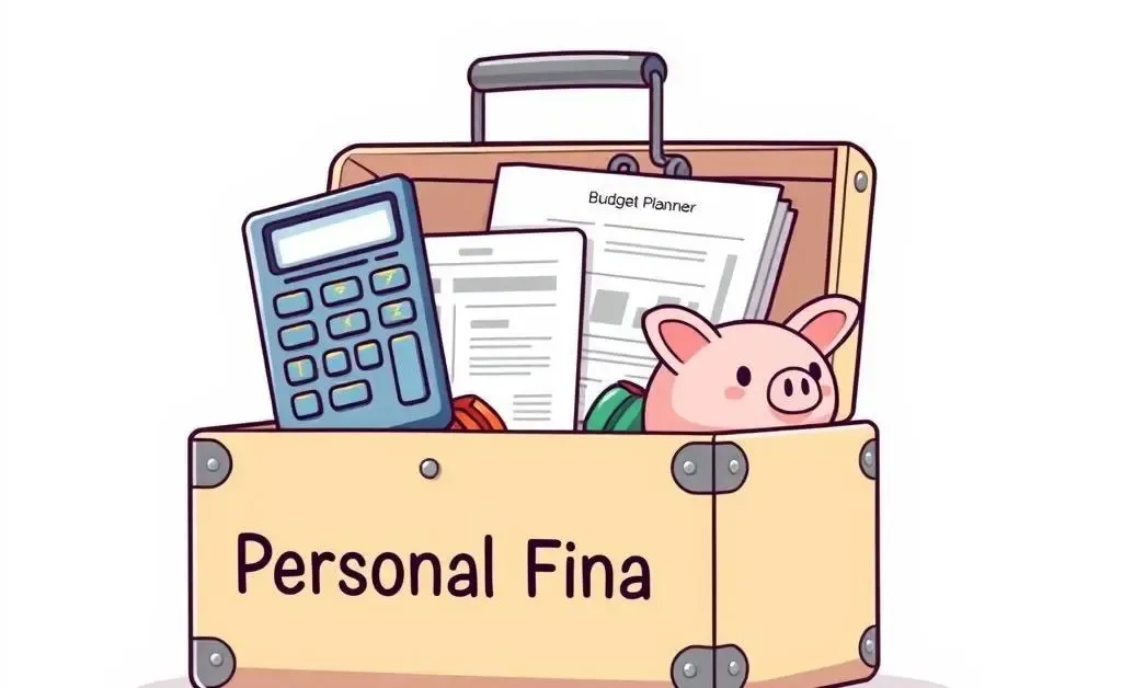 A toolbox filled with budgeting tools.