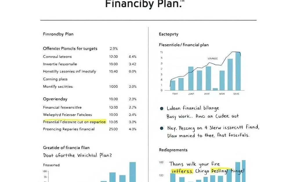 Illustration of a personalized financial plan