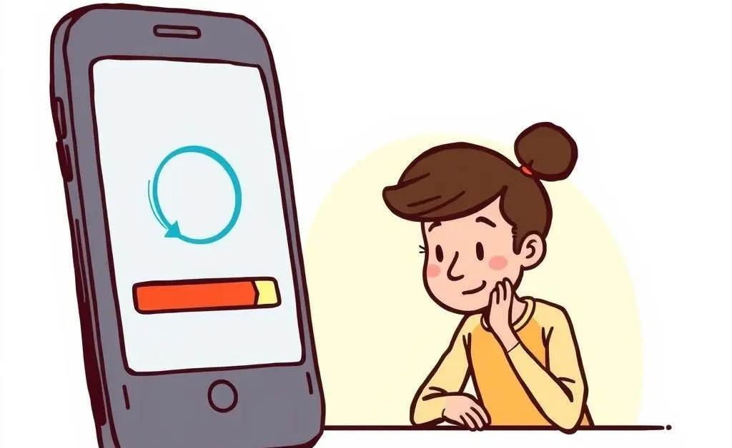 Phone turned off with a person focusing on work