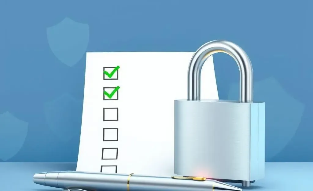 Checklist for security measures