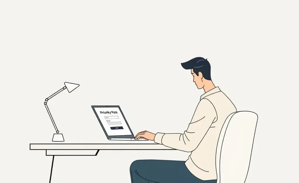 Person applying for Priority Pass membership