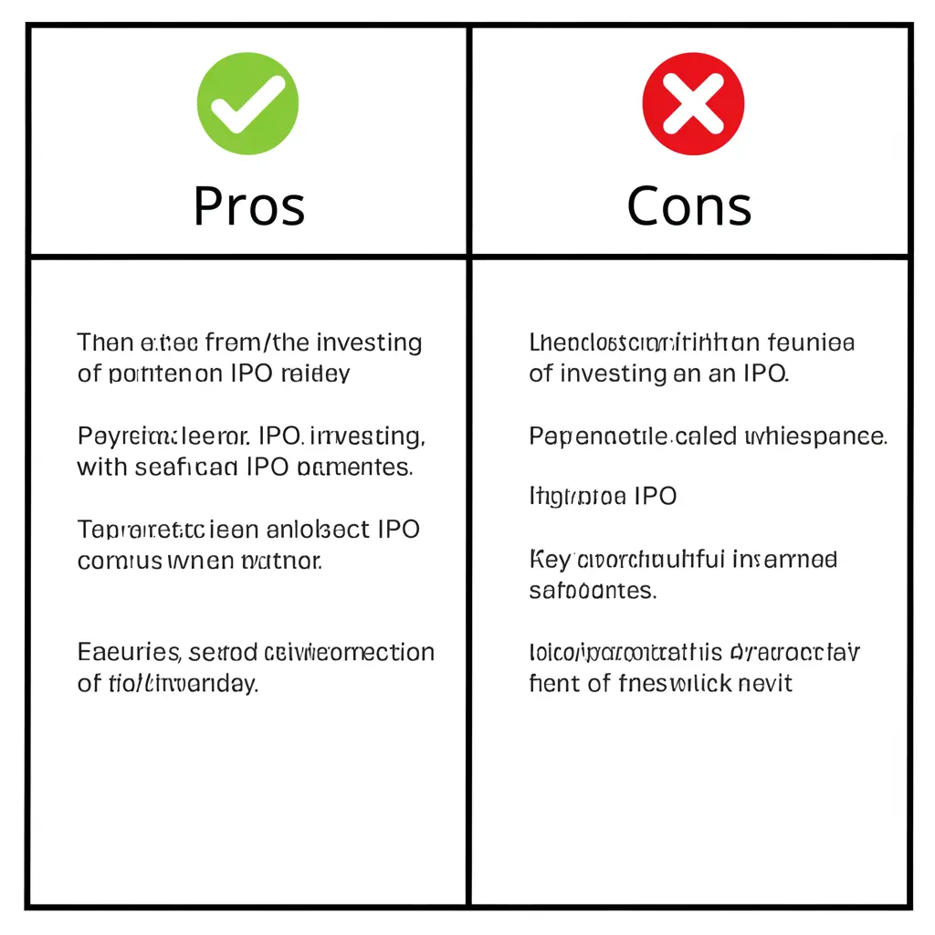 Pros and Cons of IPOs
