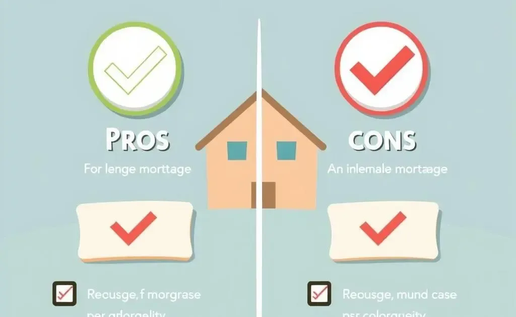 A pros and cons list of blended mortgage offers