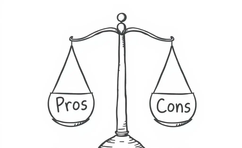 Scale balancing pros and cons