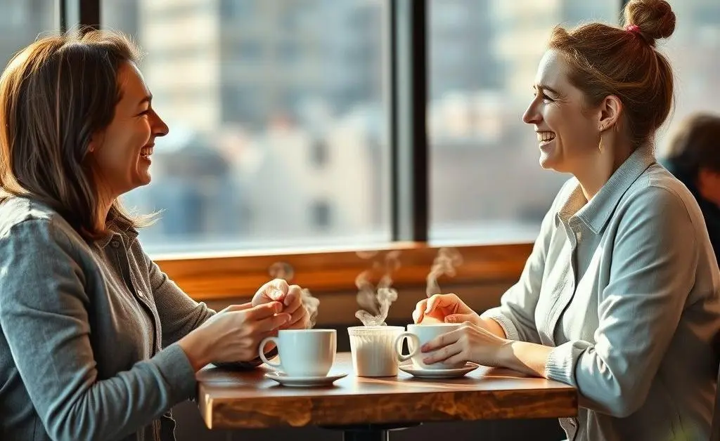 Discussion over coffee about home loans
