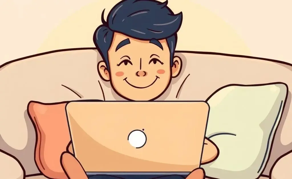 Person relaxing with peace of mind about insurance timing