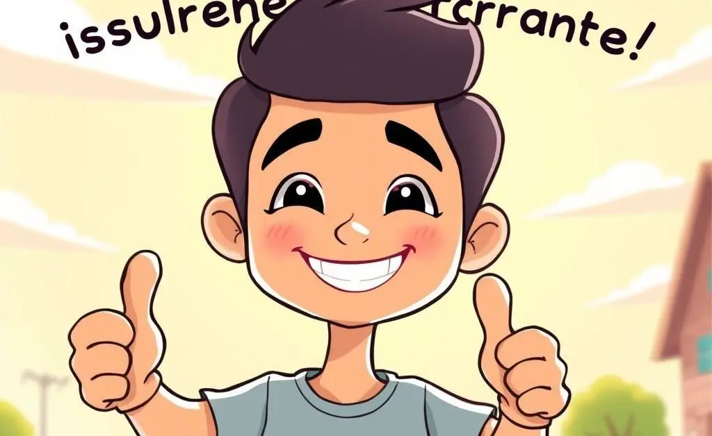 Person relieved and smiling after resolving an insurance issue