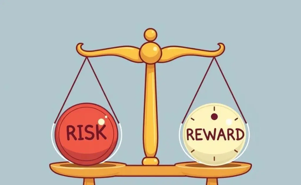 Scale balancing risk and reward