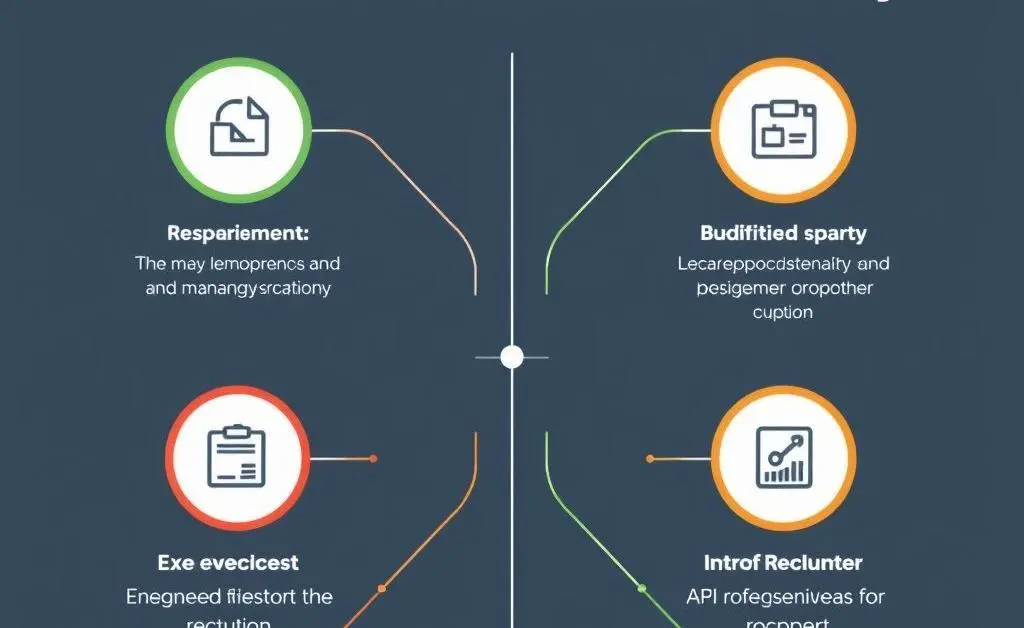 Illustration of a roadmap featuring steps for managing and utilizing portfolio feedback effectively