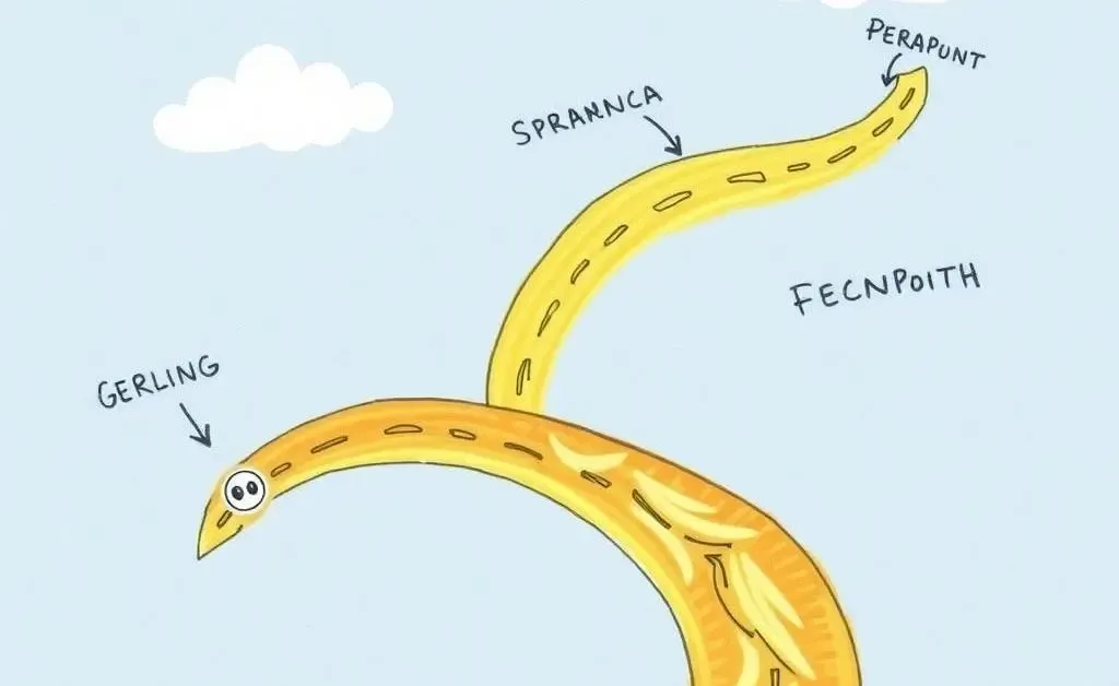 A whimsical hand-drawn path showing different checkpoints leading to financial growth.