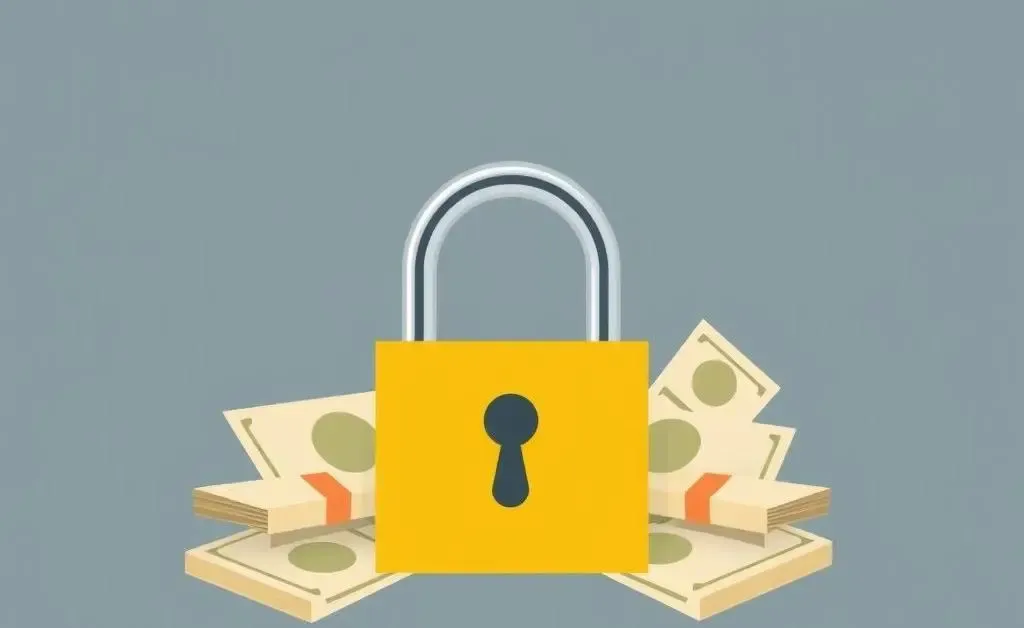 Symbol of financial security