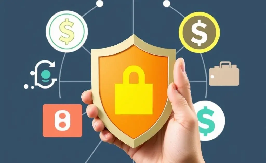 A shield protecting against financial risks