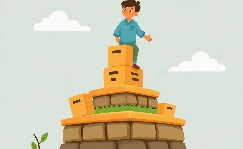 Person building a secure legacy