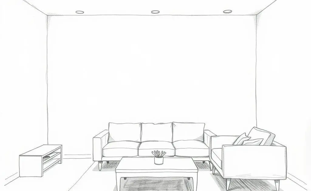 Minimalist living room