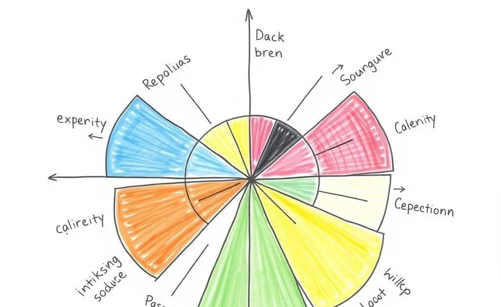 Chart with expense categories