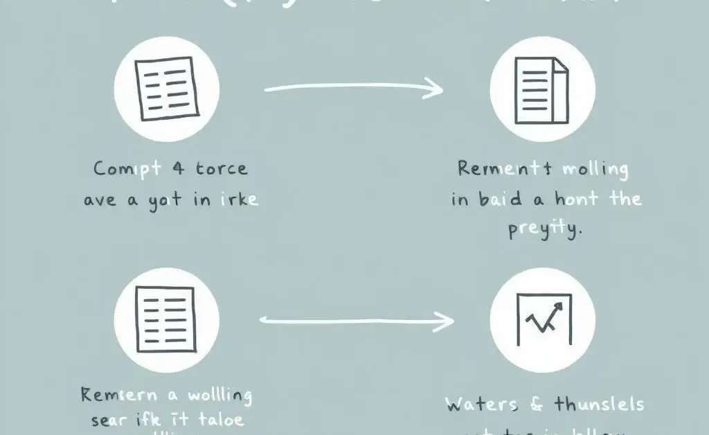 Infographic illustrating 401(k) to IRA rollover steps