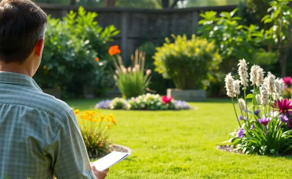 Meditation with financial documents nearby