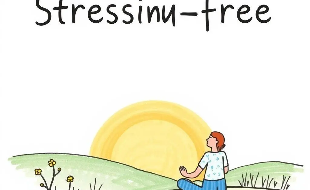 A person enjoying nature, representing a stress-free lifestyle