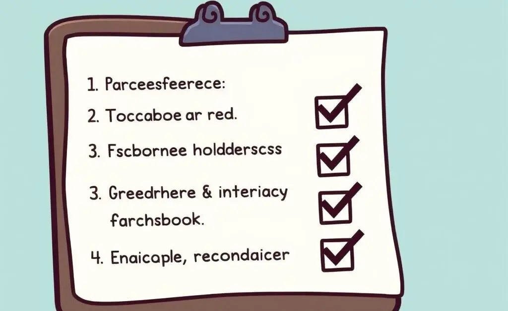 A checklist for tax planning tips.