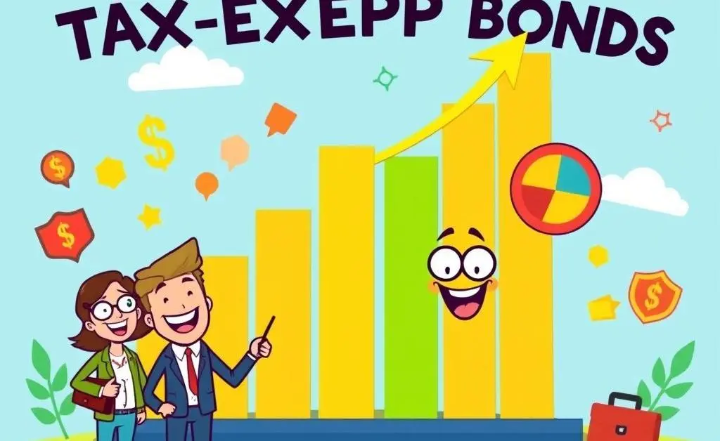 A cartoon-style chart showing the benefits of state and local tax-exempt investing.