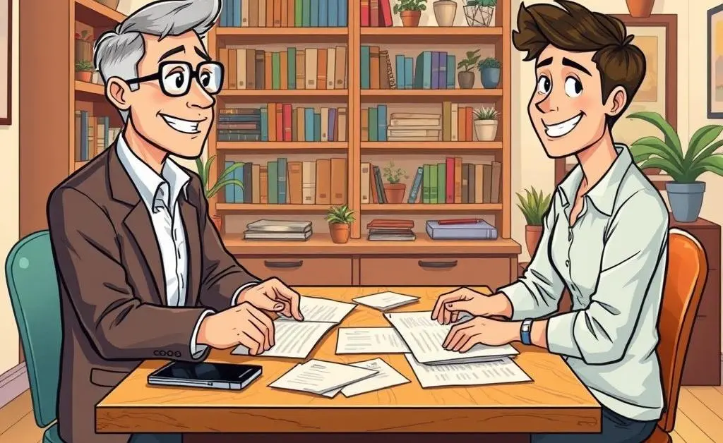 Landlord and tenant discussion