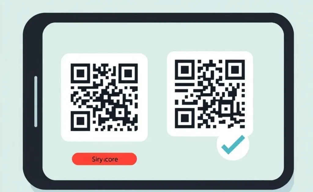 Two-factor authentication illustration