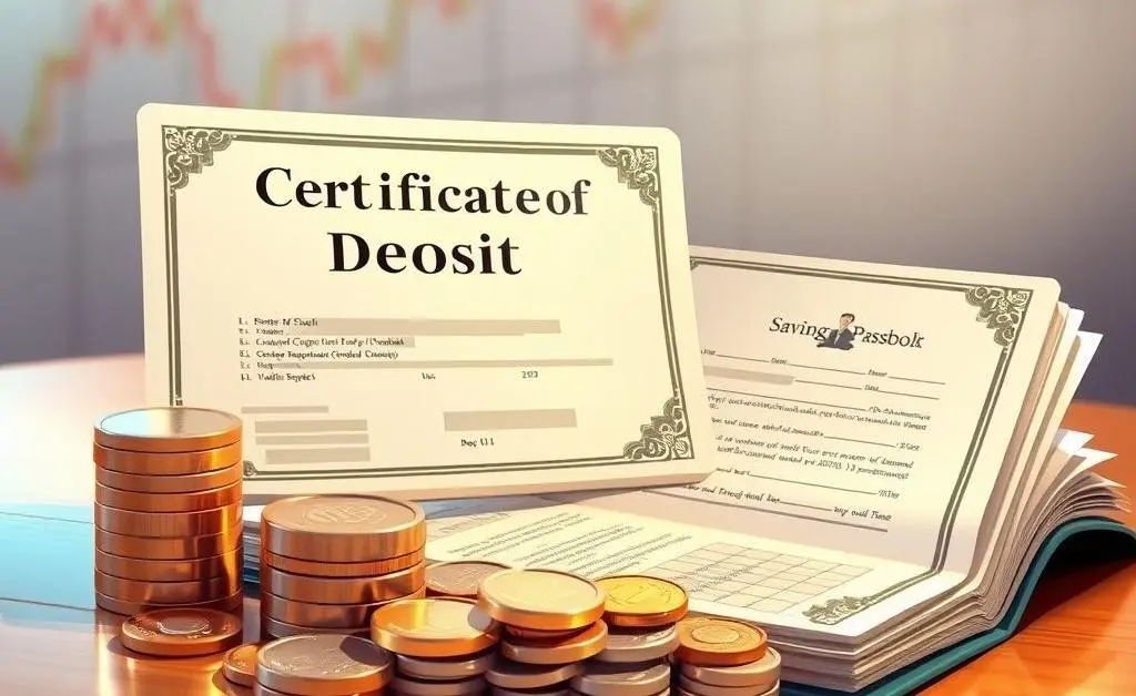 Illustration of a Certificate of Deposit account