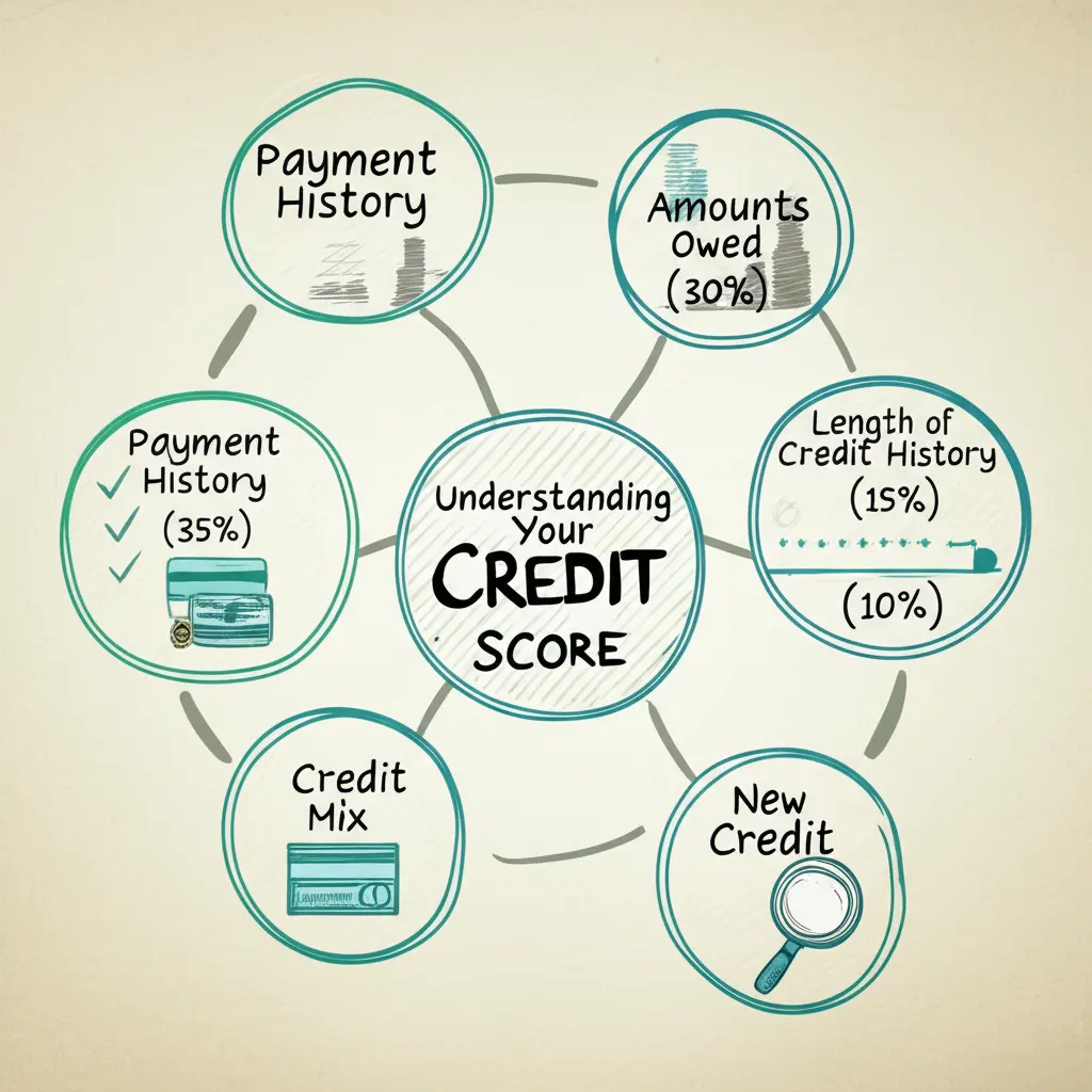 Understanding credit score components