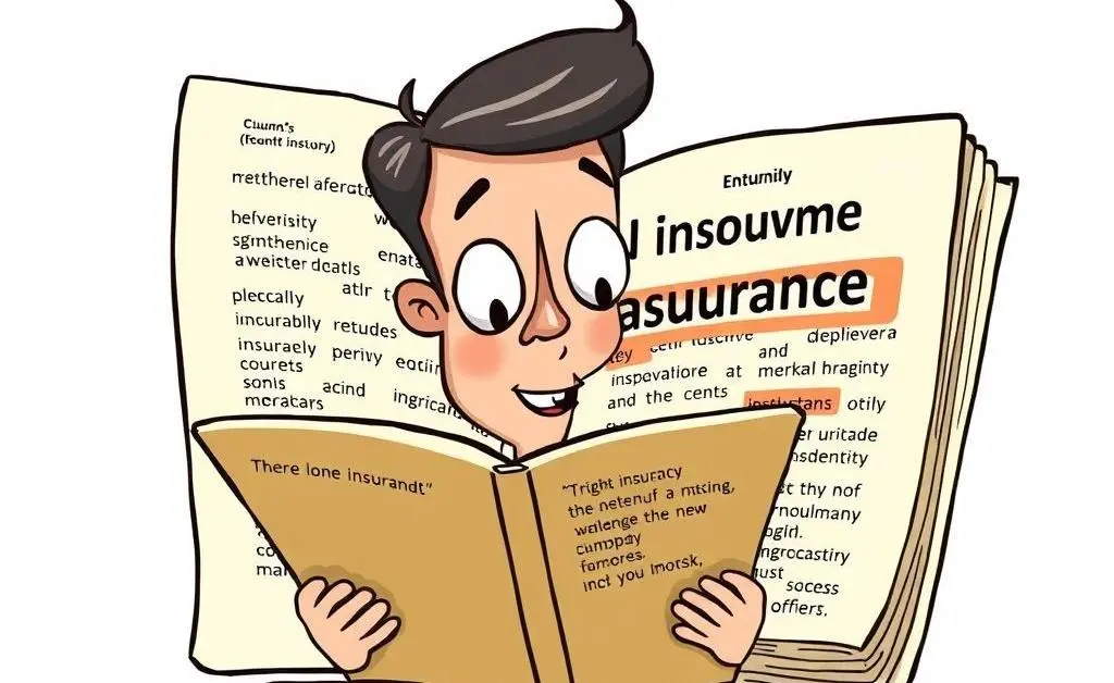 Understanding insurance terms with a dictionary