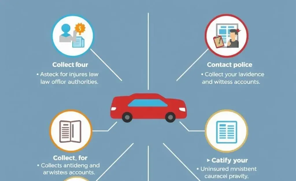 Options to consider after an accident with an uninsured driver.