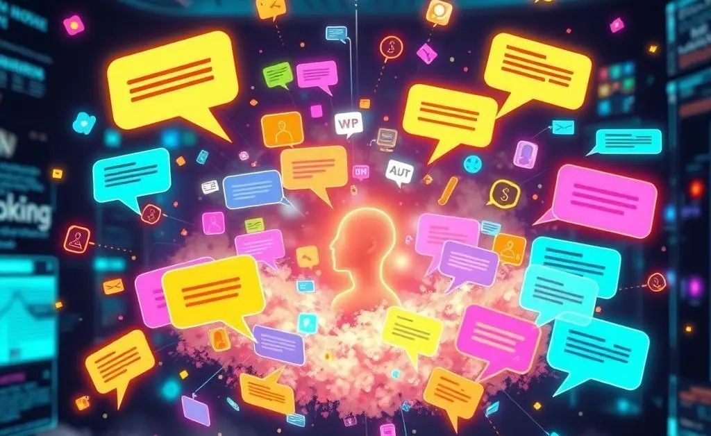 Feedback cloud representing user opinions on platform changes.