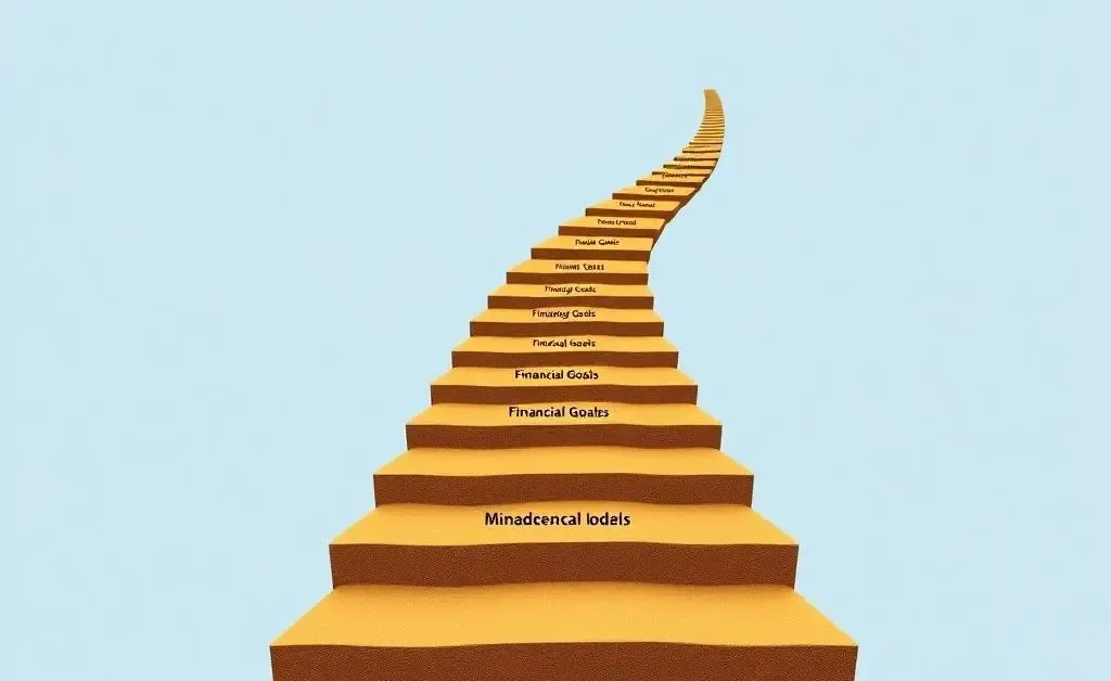 A path with financial goals