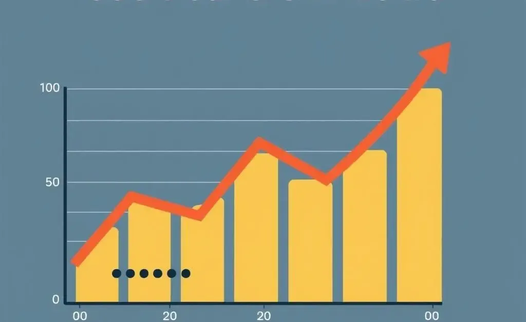 An accountant animatedly explaining credit utilization with comical chart illustrations