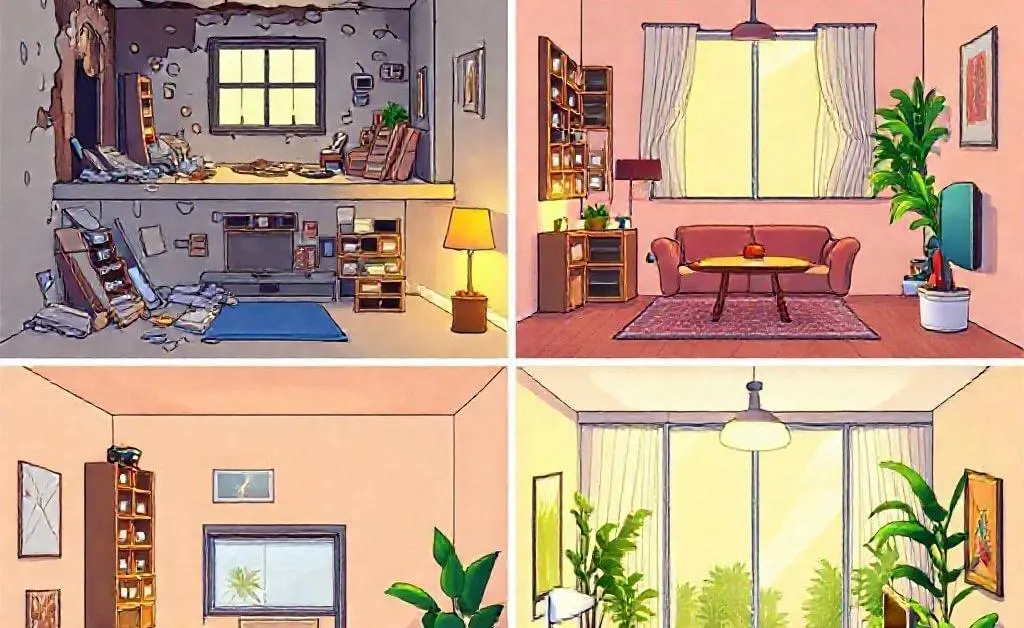 Transformation of a fixer-upper home