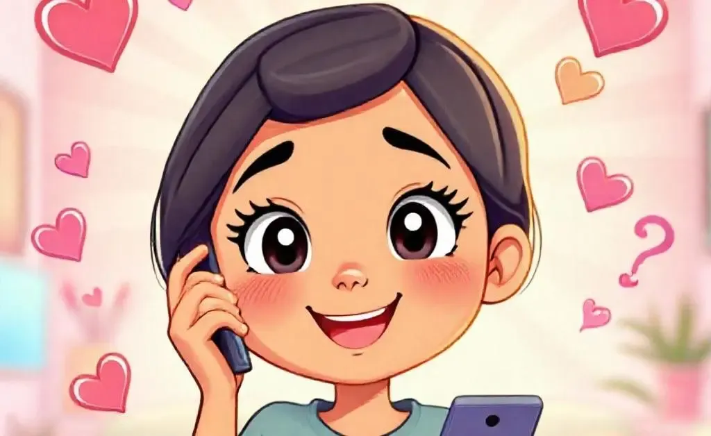 Mia on the phone seeking advice