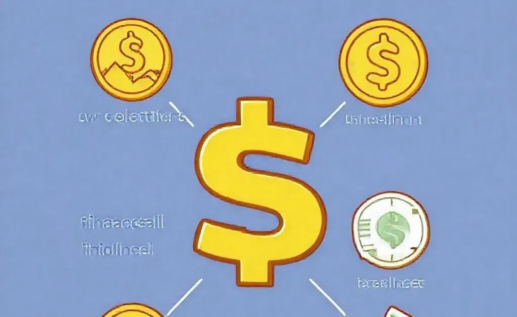 A cartoon-style list of stablecoin advantages: low volatility, financial inclusion, and fast transactions.