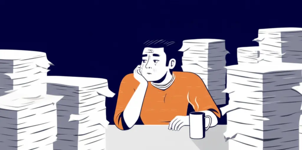 A person contemplating the investment banking lifestyle