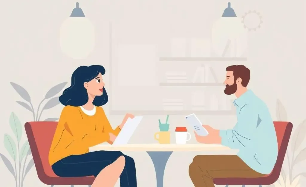 Marketer building genuine relationships with clients