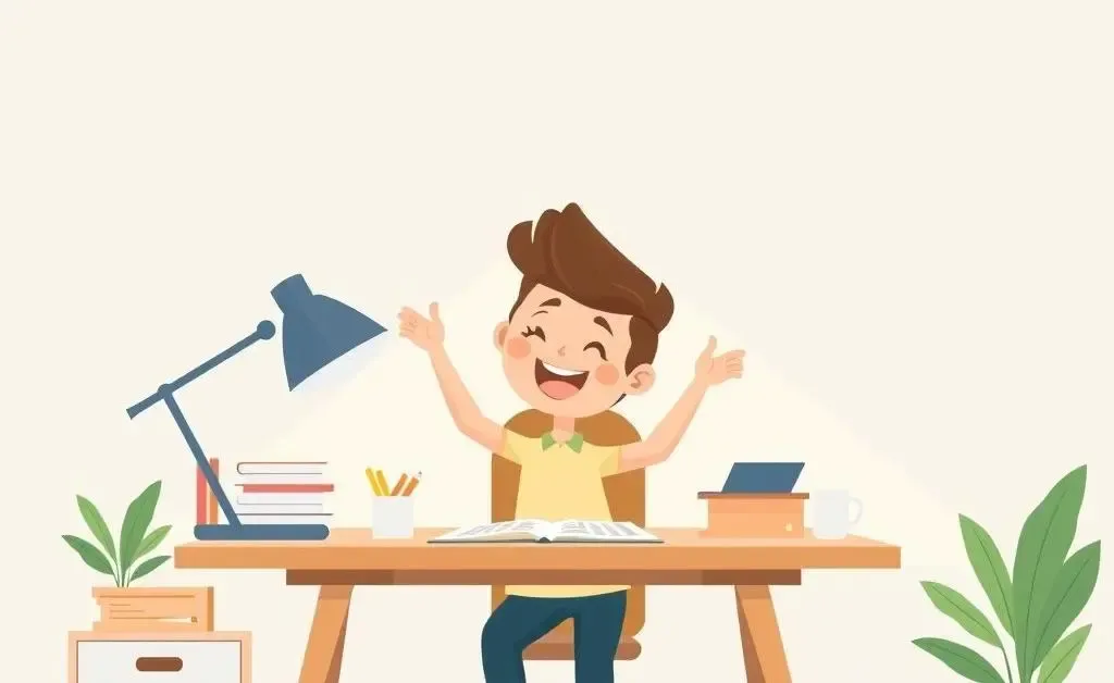 Person planning budget at a calm desk